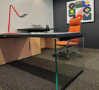 MATSU CHIC Spring — Sit-Stand Executive Desk