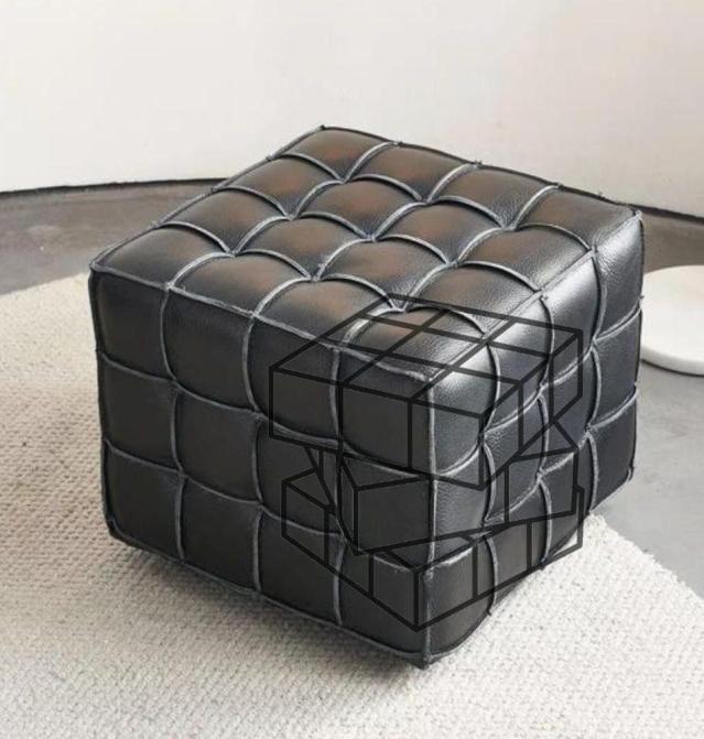 MATSU CHIC Rubik Cube — Stool