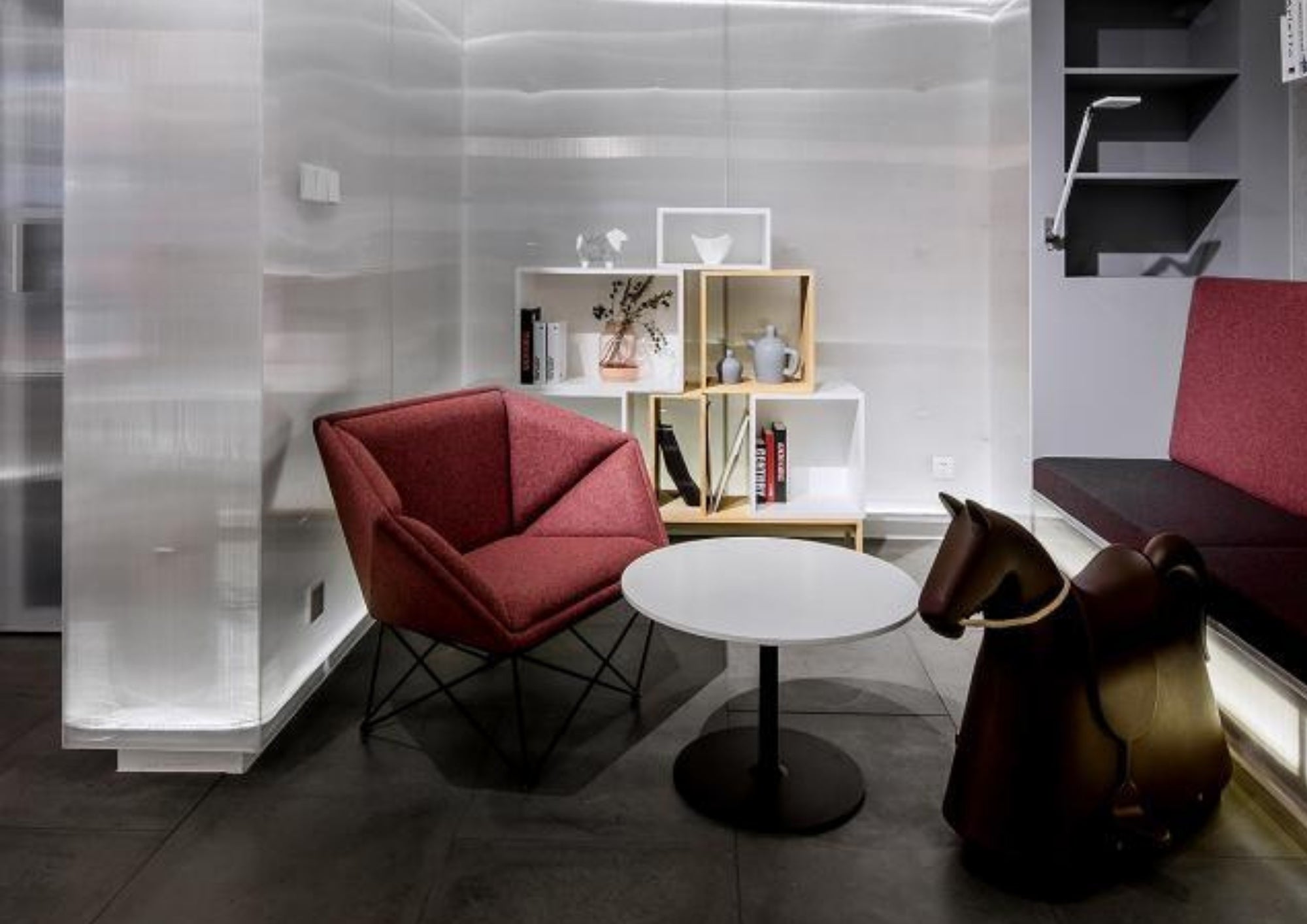 MATSU X Sofa - Modern minimalist lounge sofa with clean architectural lines and premium upholstery