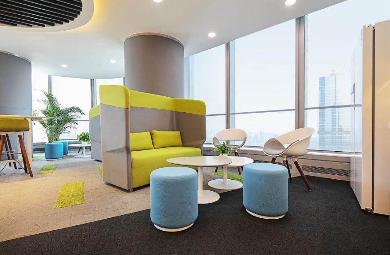 MATSU Wings Sofa - Privacy lounge seating with iconic high wings