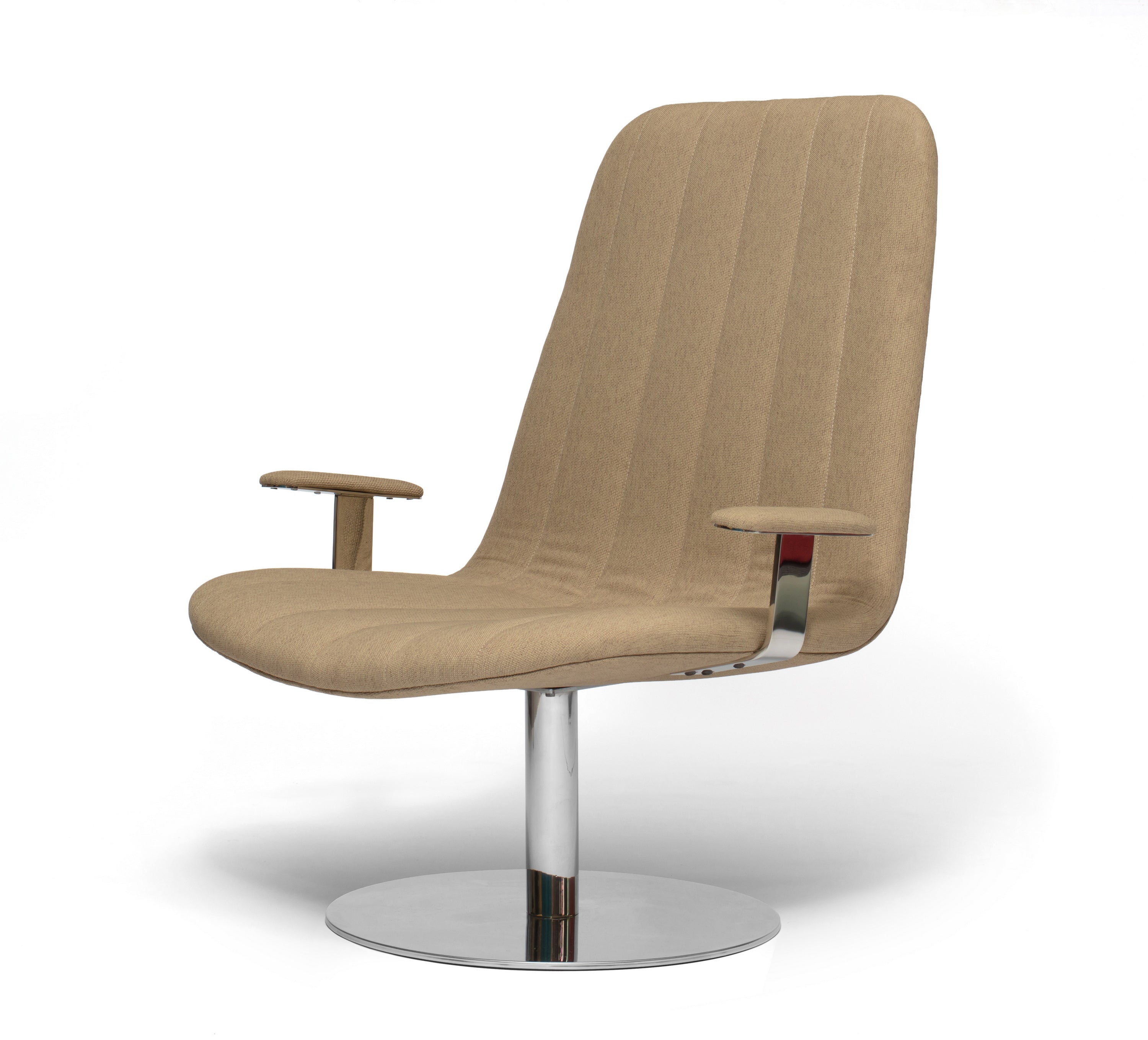 Plume Lounge Chair (Swivel Metal Base)