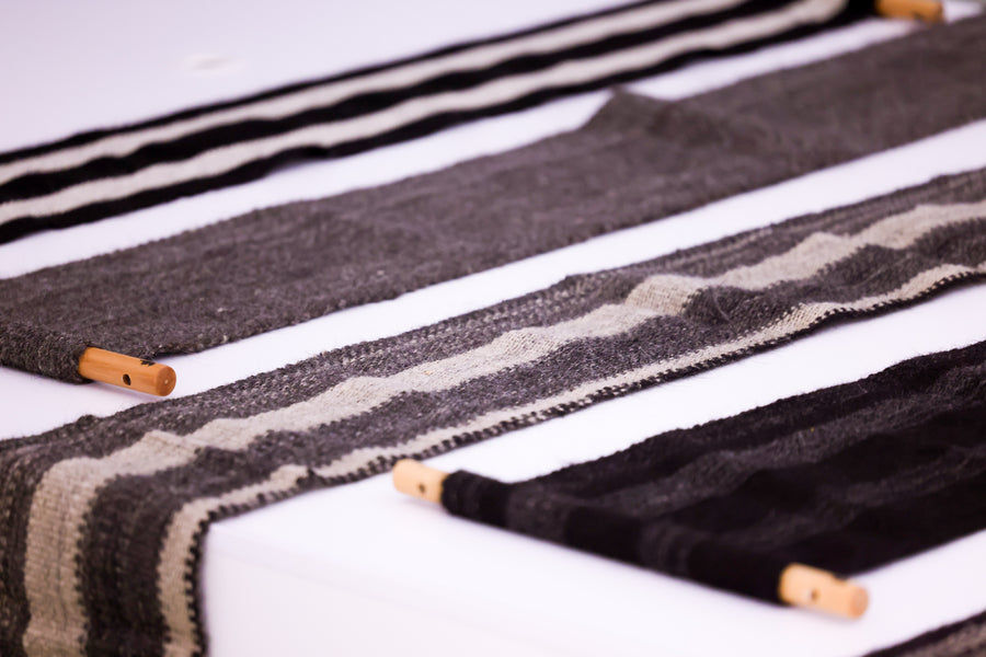 Nomad shades of Yak - Cloths from Yak Textiles - Handmade - MATSU Europe & Middle East