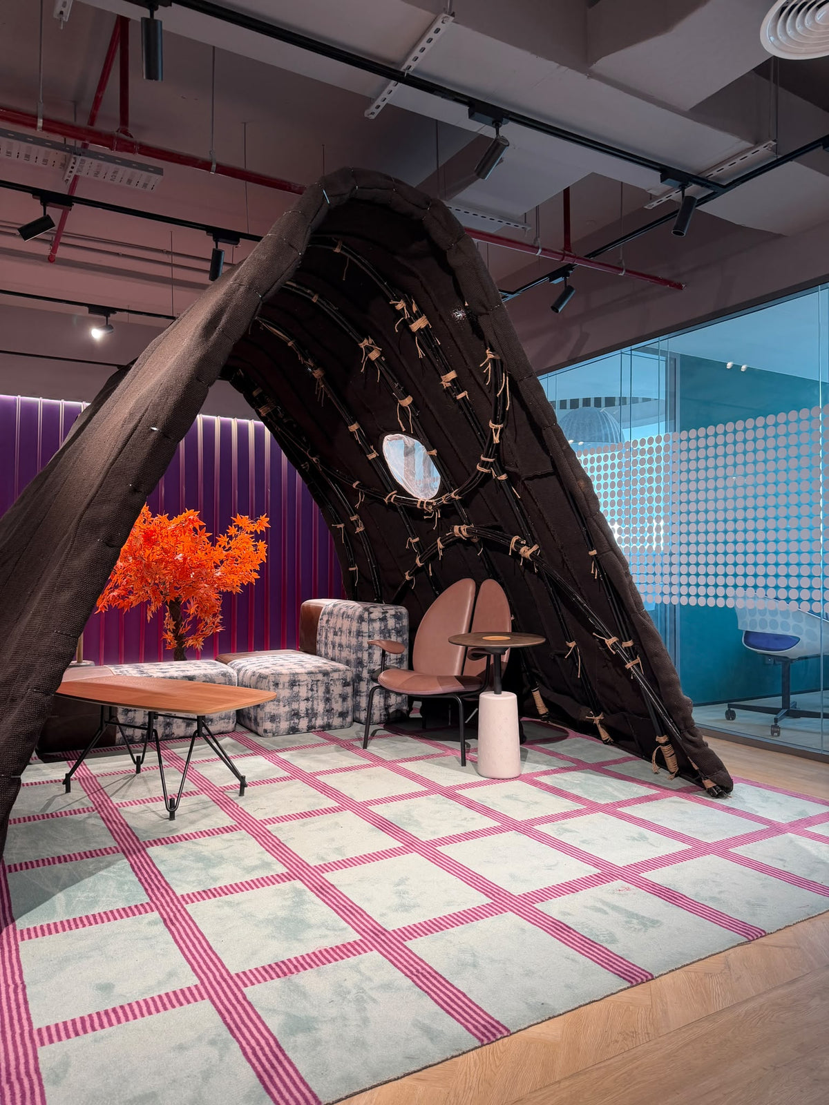 MATSU Interior Nomad Tent Design Office