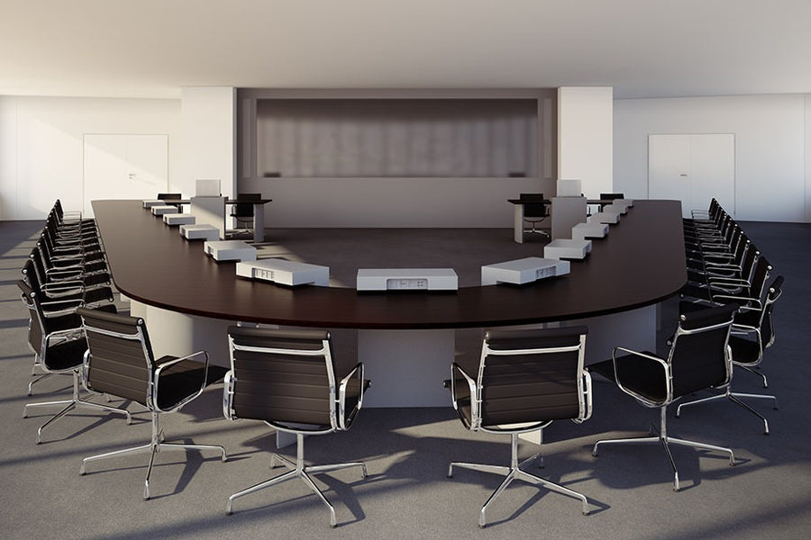 C5 Media Conference Table by MATSU, conference and office table – view 3