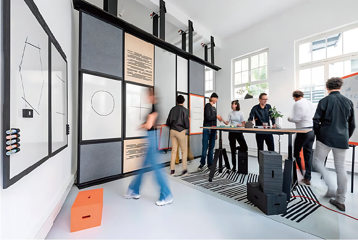 flomo Mobile Work Wall by MATSU – office furniture