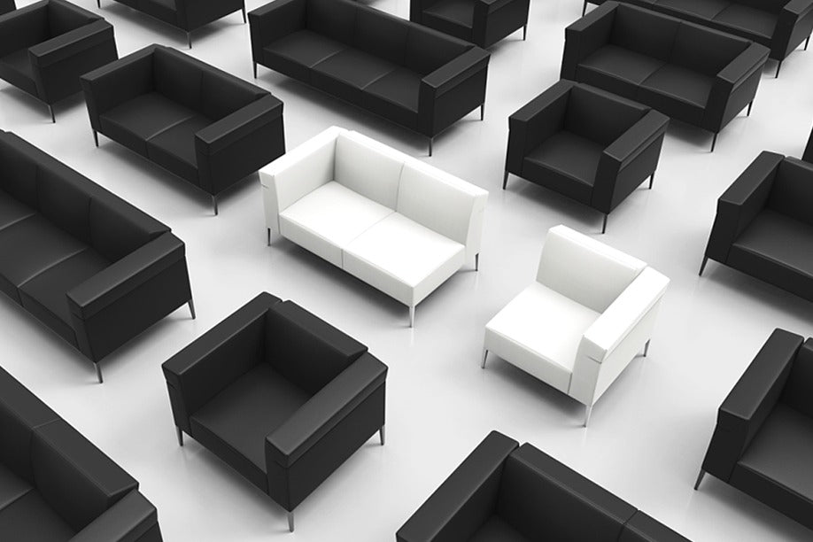 Gentleman Leather Sofa by MATSU – designer sofa