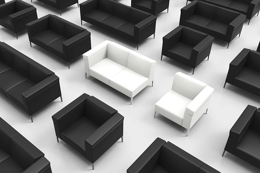 Gentleman Leather Sofa by MATSU – designer sofa