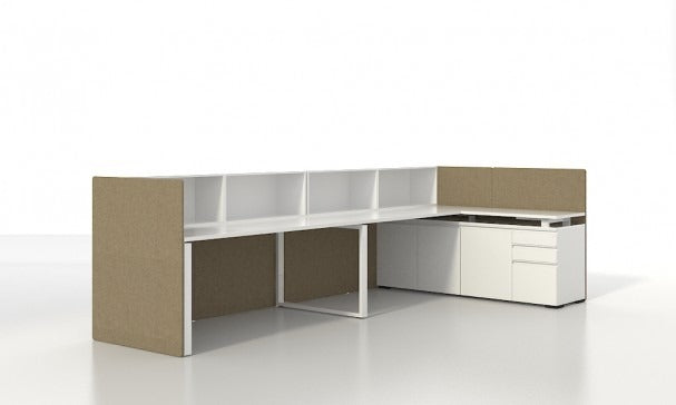 Lenco+ Reception Desk by MATSU, office desk – view 3