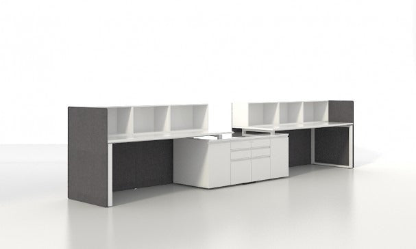Lenco+ Reception Desk by MATSU, office desk – view 4
