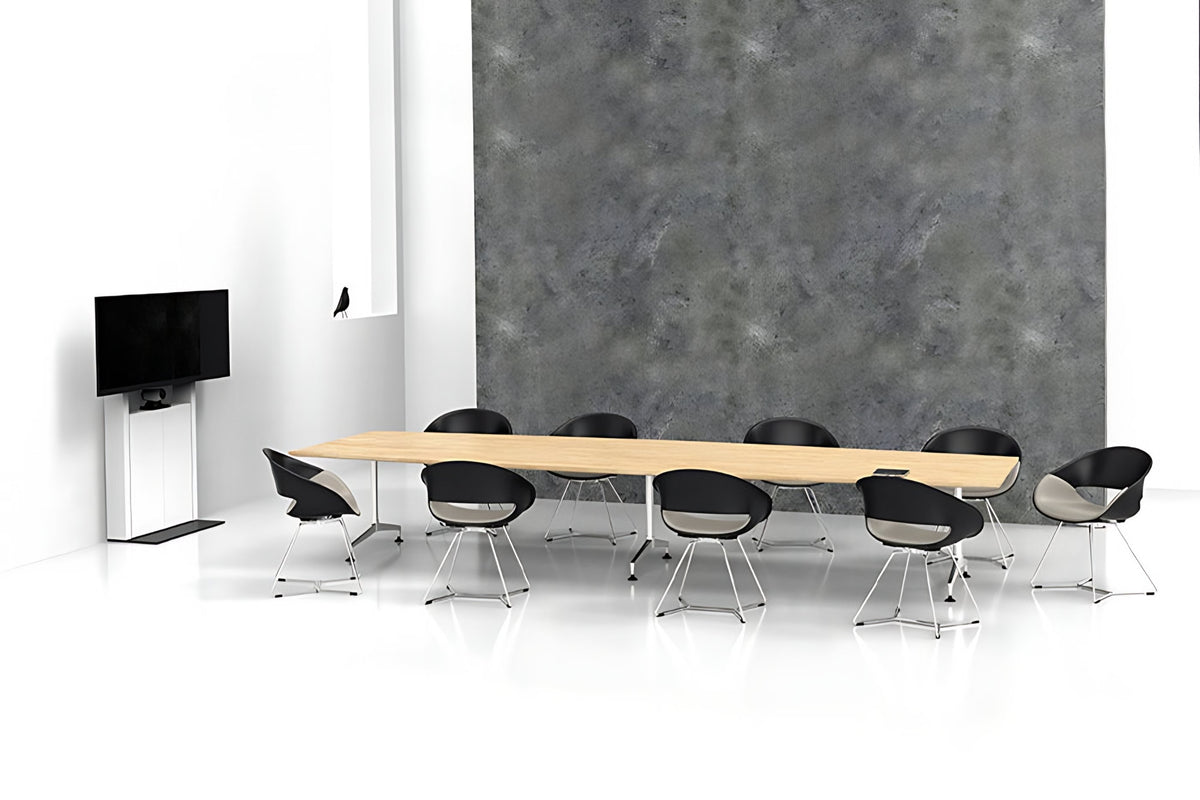 Mini-media Collaboration Table by MATSU – conference and office table