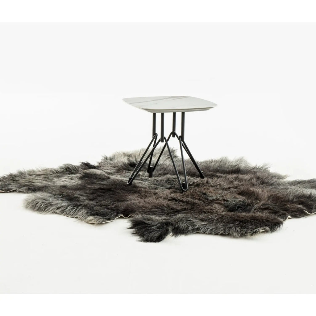 Nomad Camp Tea Table - sintered stone top - MATSU Europe & Middle East
