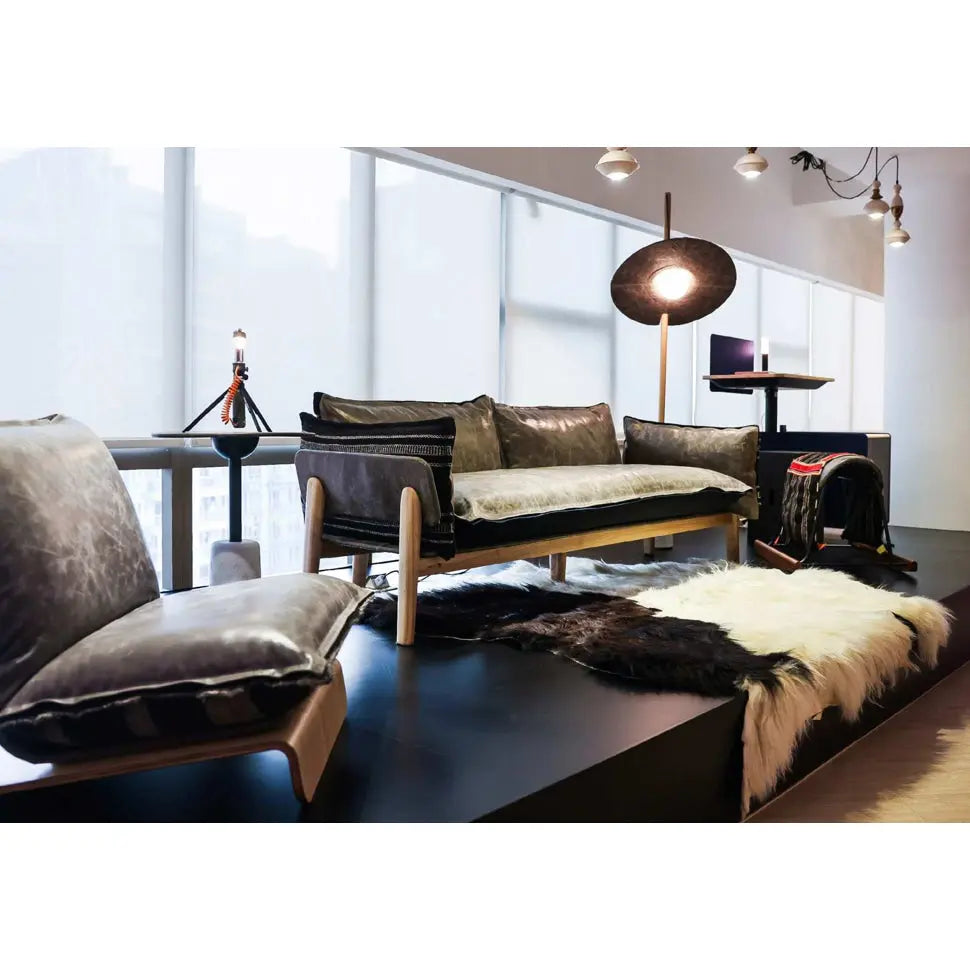 NOMAD YAK SOFA - YAK-Leather waxed and oiled (on STOCK) - MATSU Europe & Middle East