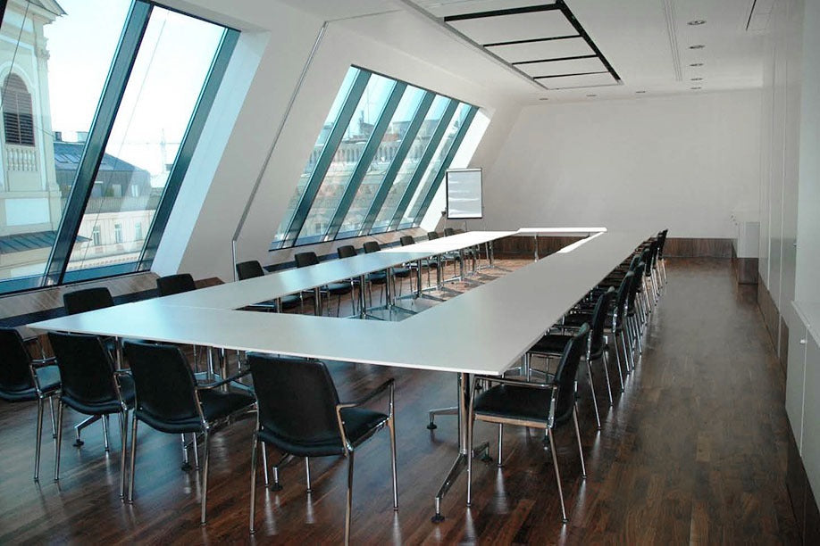 Ona Desk Conference & Training Table by MATSU, conference and office table – view 2