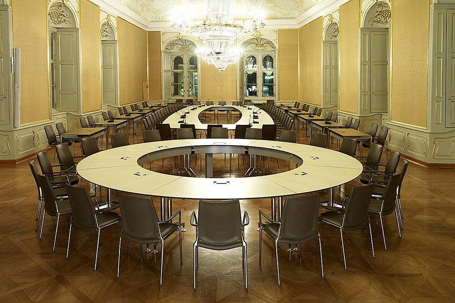 Ona Desk Conference & Training Table by MATSU, conference and office table – view 6