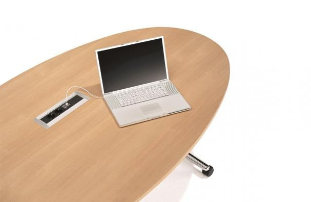Ona Desk Conference & Training Table by MATSU, conference and office table – view 11