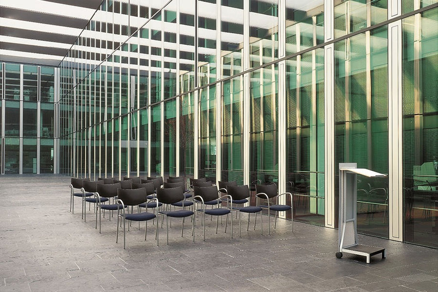 Ona Fancy Stackable Chair by MATSU – office and meeting chair